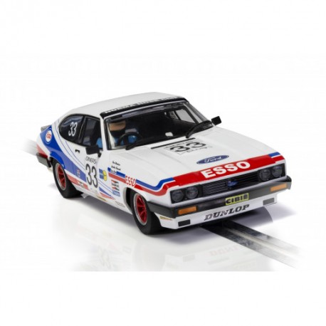 Scalextric C4222 Ford Capri MKIII - Spa 24hrs 1981 - Woodman, Buncombe & Clark