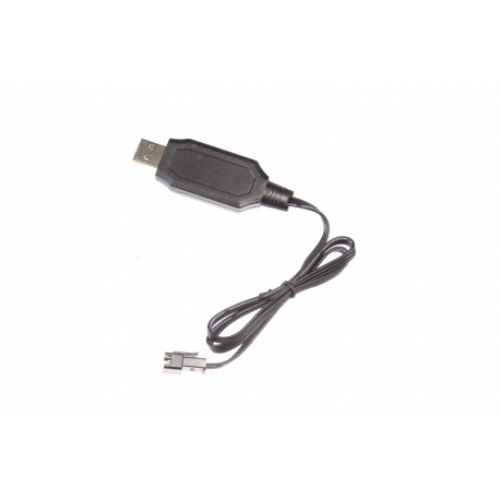 USB Cable 1A for LiFePo4 6,4V Batteries