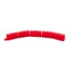 TURBO RACING ELEMENTS DE RAIL EN PLASTIQUE ROUGE POUR PISTE TURBO RACING (50 PCS)