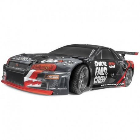 HPI E10 NISSAN DRIFT SYLINE R34 RTR