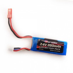 CARISMA GT24B 350MAH 2S 7.4V LIPO BATTERY