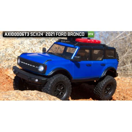 Axial 1/24 SCX24 2021 Ford Bronco 4WD Truck Brushed RTR AXI00006