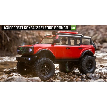 Axial 1/24 SCX24 2021 Ford Bronco 4WD Truck Brushed RTR AXI00006