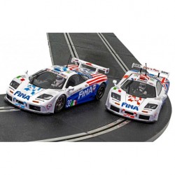 Superslot/Scalextric C4012A Legends McLaren F1 GTR – LeMans 1996 Twin Pack - Limited Edition