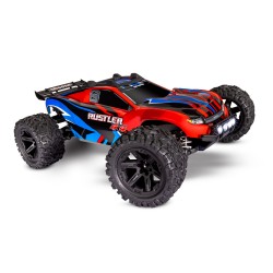 Traxxas TRX67064- 61 Rustler 4X4 TQ 2.4GHz LED lights (incl. battery/charger)