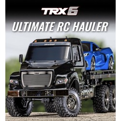 Traxxas TRX88086-4BLK TRX-6 Ultimate RC Hauler Truck noir