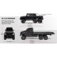 Traxxas TRX88086-4BLK TRX-6 Ultimate RC Hauler Truck noir