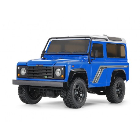 Tamiya CC-02 Land Rover Defender 90 KIT Bleu 47478