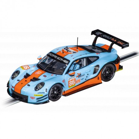 Carrera DIGITAL 124 23931 Porsche 911 RSR "Gulf Racing, Mike Wainwright, No.86", Silverstone 2018