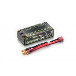 Absima Competition Lipo Shorty 5000mAh 140C 2S2P HV HC 5mm