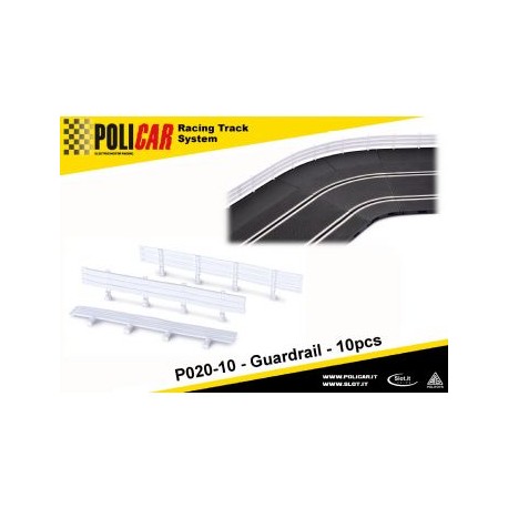 POLICAR GUARDRAIL 25CM 10X