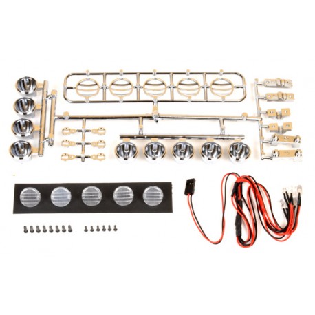 T2M Kit Leds Crawler chromé (5 Leds)