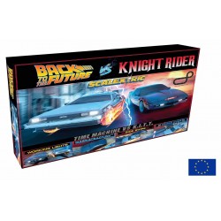 Scalextric C1431 Coffret 1980s TV - Back to the Future vs Knight Rider