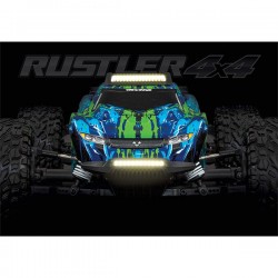 Traxxas 6795 kit d'éclairage LED complet pour Rustler 4X4