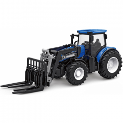 AMEWI TRACTEUR CHARGEUR FRONTAL AVEC FOURCHE À PALETTE SON ET UMIÈRE 1:24 RTR