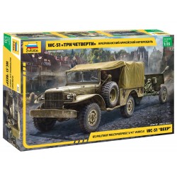 ZVEZDA - ZVE3656 1/35 MAQUETTE DODGE WC-51 BEEP