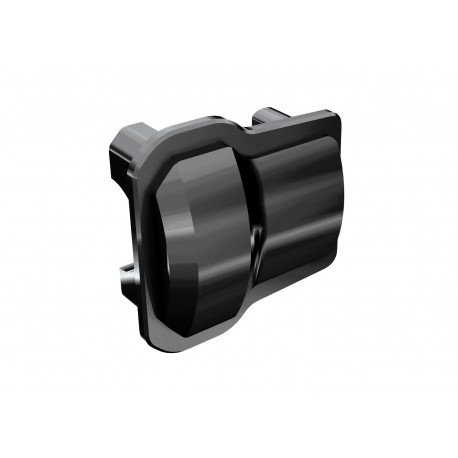Differential cover, front or rear (black chrome) (2)