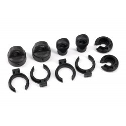 Shock cap (2)/ spring perch (2)/ rod end (2)/ spring preload spacer (4)