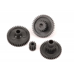 Gear set, transmission, high range (trail) (16.6:1 reduction ratio)/ pinion gear, 11-tooth