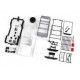 Body, Land Rover Defender, complete (white, requires painting)