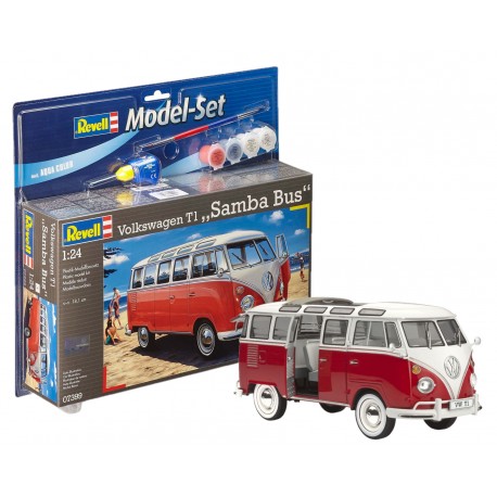 Revell 1/24 Model Set VW T1 Samba Bus 67399