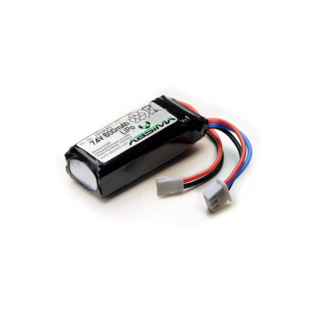 ABSIMA BATTERIE LIPO 2S 7.4V 600 MAH