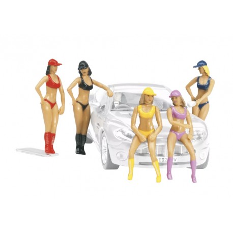 Carrera 21114 SET DE FIGURINES "FILLES DE PRÉSENTATION