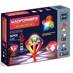 Magformers Led Lighted set 55 pièces 63092