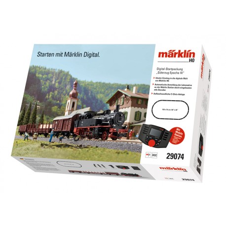 Marklin 29074 Coffret de départ numérique "Train marchandises, époque III".