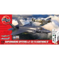 Airfix 50190 Supermarine Spitfire & F-35B Lightning II 'Then and Now'