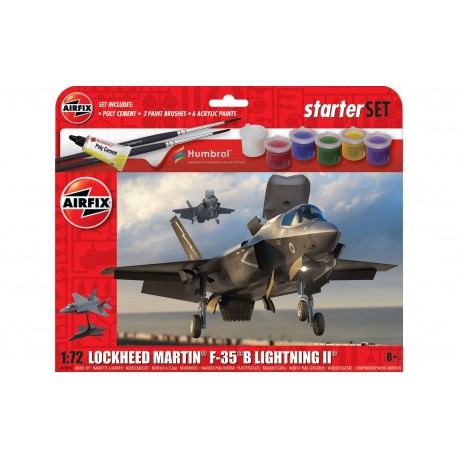 Airfix 55010 Starter Set - Lockheed Martin F-35B Lightning II