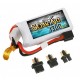 Gens ace Soaring 1300mAh 11.1V 30C 3S1P Lipo Battery Pack with EC3/XT60/T-plug