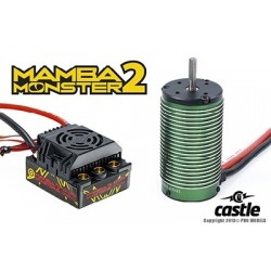 Castle Mamba Monster 2 1:8TH 25V EXTREME CAR ESC WATERPROOF WITH 2200kv motor