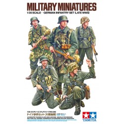 TAMIYA INFANTERIE ALLEMANDE FIN DE 2ÈME G.M. 1:35