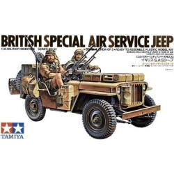 TAMIYA 35033 1/35 BRITISH SPECIAL AIR SERVICE JEEP