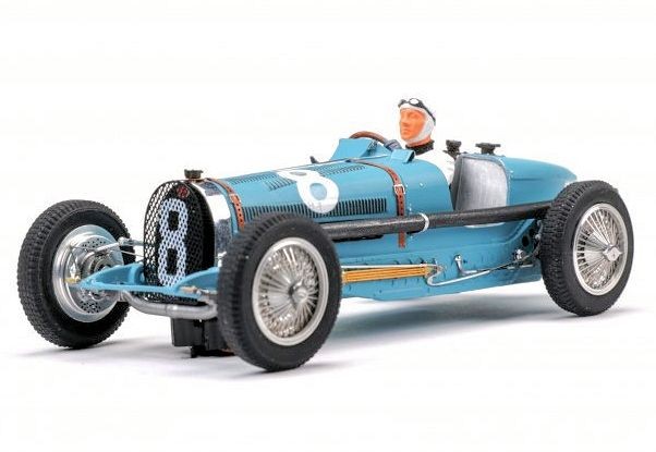 LE MANS miniatures Bugatti type 59 n°8 bleu ciel 132087/8M
