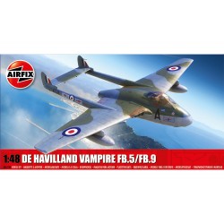 Airfix - 1:48 DE HAVILLAND VAMPIRE FB.5/FB.9 (7/23)