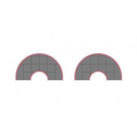 Kyosho Mini-Z Grand Prix Circuit50 Oval Extension (32pcs) K.87053-04B