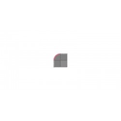 Kyosho Mini-Z Grand Prix Circuit50 Addition Corner Set (1) K.87053-05B
