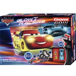 Carrera GO!!! 62559 Coffret Disney Cars - Glow Racers