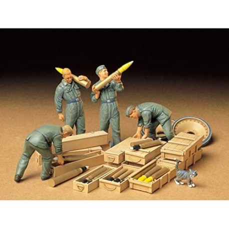 Tamiya 35188 German Tank Ammo-Loading Crew Set 1/35