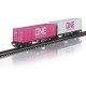 Marklin 47814 Double wagon porte-conteneurs type Sggrss 80