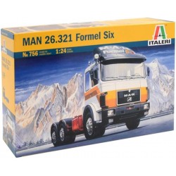 Italeri 0756S Man 26 321 Maquette de camion de transport