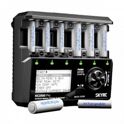 SKYRC 100185-01 NC2500 Pro AA/AAA battery charger & Analyser