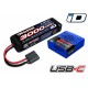 TRAXXAS 2985-2S PACK BATTERIE/CHARGEUR Lipo 2S (Comprend un chargeur Lipo/Nimh et 1 batterie 2S 3000Mah )