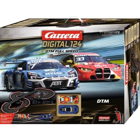 Carrera DIGITAL 124 23633 Coffret DTM Full Speed