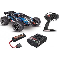 Traxxas 71054-8 E-Revo 1:16 Monster Truck Brushed RTR avec batterie & chargeur USB-C