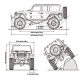 KYOSHO MINI-Z 4×4 Readyset JeepⓇ Wrangler Unlimited Rubicon 32521