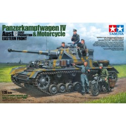 Tamiya 25209 Panzer IV Ausf.G et Motocycliste WWII - 1/35ème