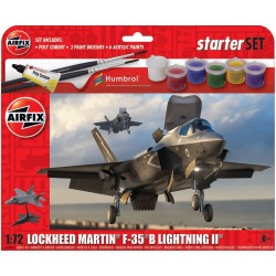 Airfix Airfix 55010 1:72 Lockheed Martin F-35B Lightning II - Set de démarrage Kit plastique